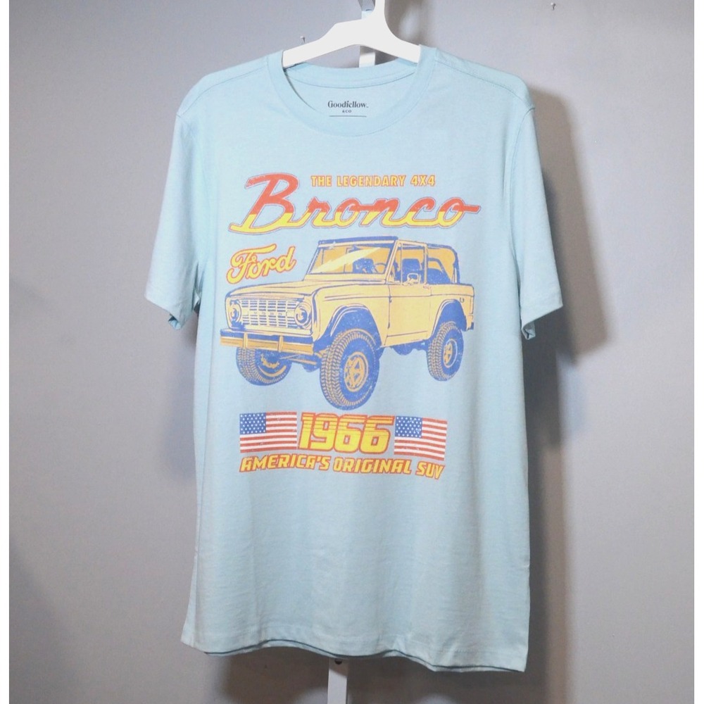 NWT Goodfellow & Co Men's size L Officially Licensed 1966 Ford Bronco T-shirt